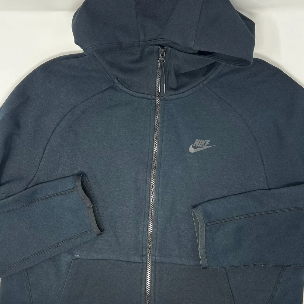 Nike‎ Sportswear Tech Fleece Full Zip Hoodie Black 928483-010 Mens Large